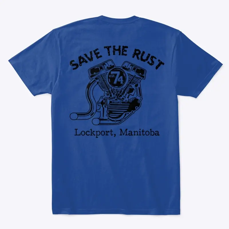 save the rust t shirts