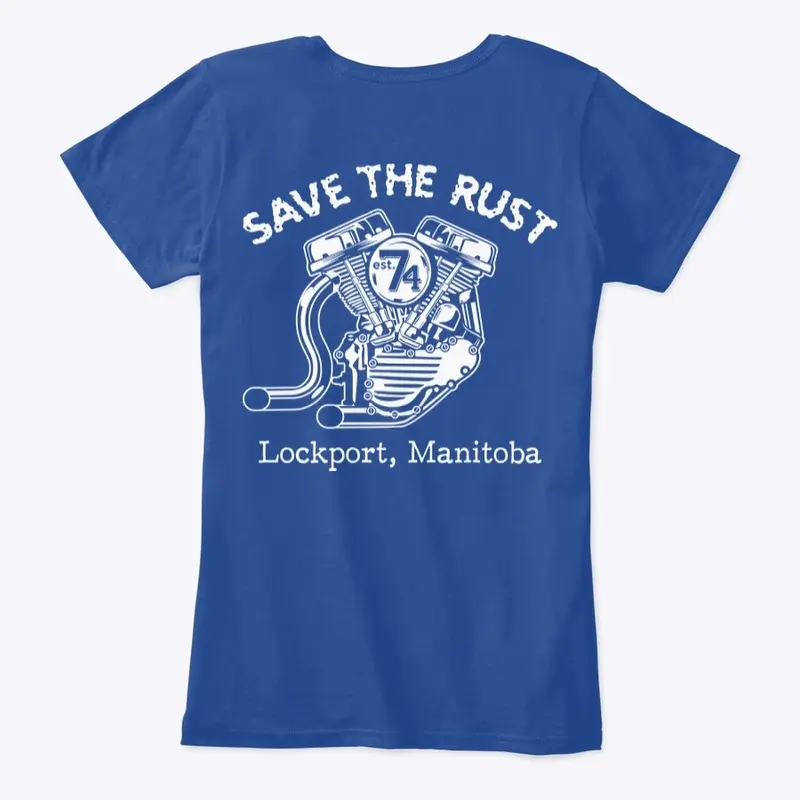 save the rust t shirts 