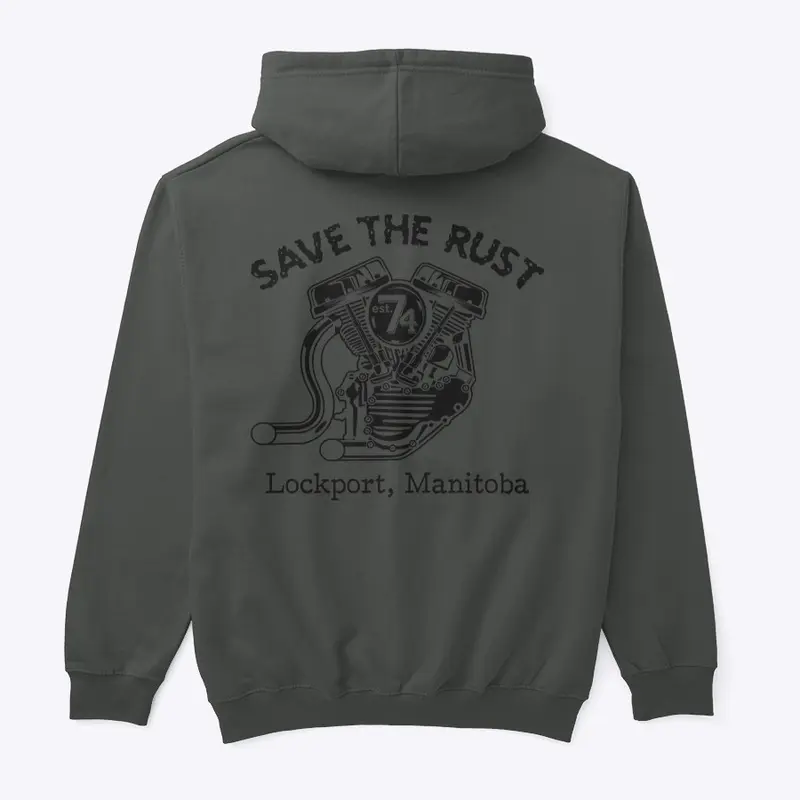 save the rust universal sweaters